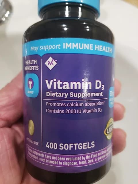 Member'S Mark Vitamin D3 400 Softgels