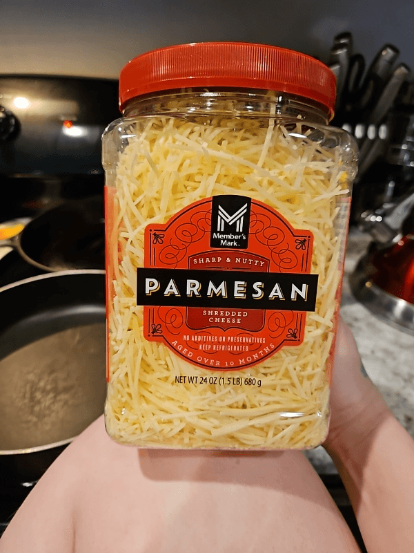 Member'S Mark Sharp & Nutty Parmesan Shredded Cheese