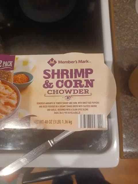 Member'S Mark Shrimp & Corn Chowder