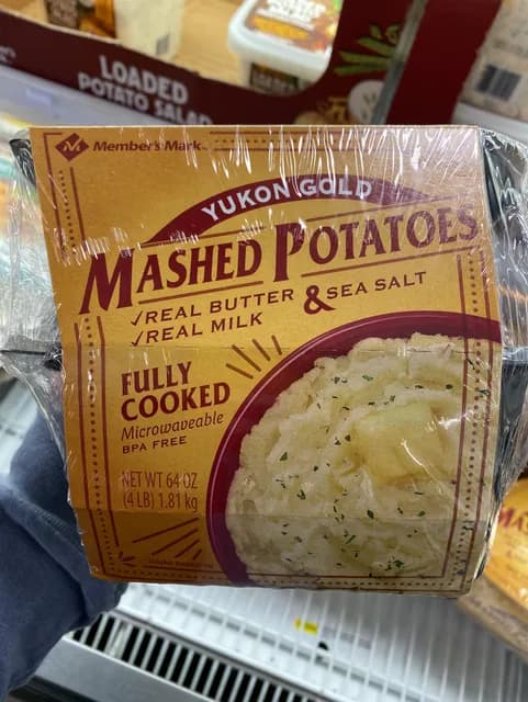 Yukon Gold Fully Cooked Mashed Potatoes