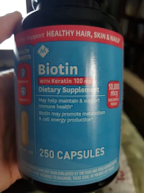 Member'S Mark Biotin 10,000 Mcg With Keratin