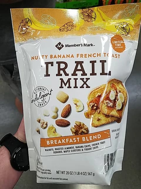 Is it Low Residue Friendly? Member's Mark Nutty Banana French Toast Trail Mix