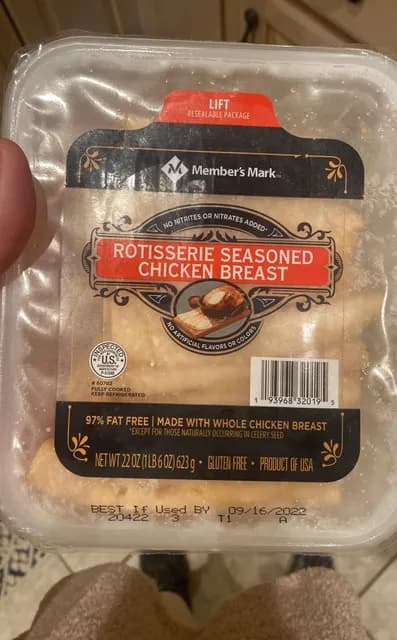 Member'S Mark Rotisserie Seasoned Chicken Breast