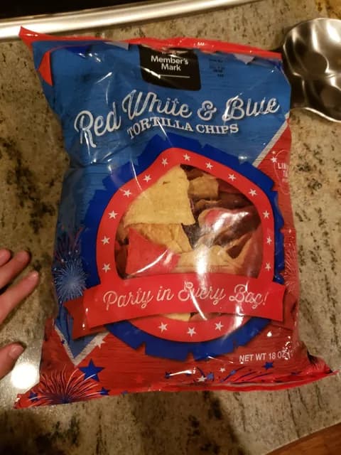 Member'S Mark Red White & Blue Tortilla Chips