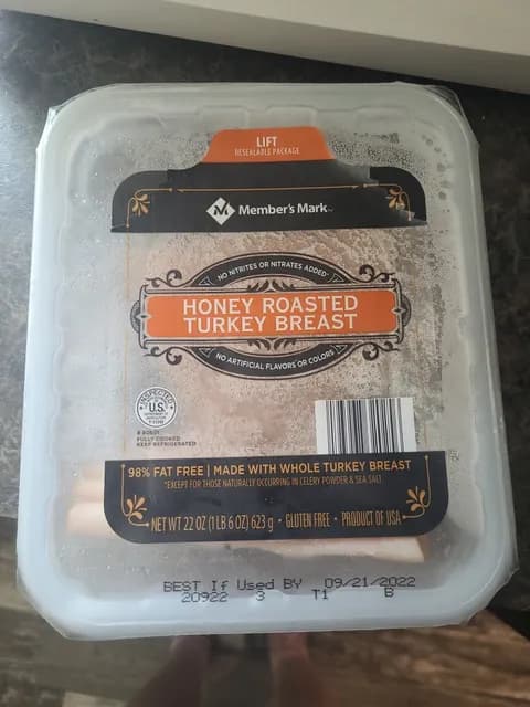 Member'S Mark Honey Roasted Turkey Breast