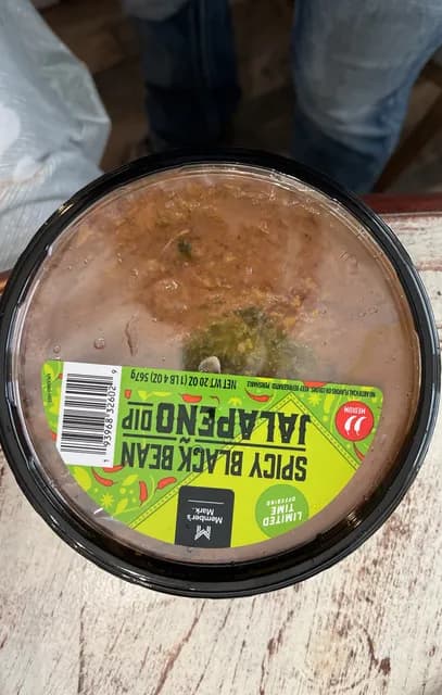 Member’S Mark Spicy Black Bean Jalapeno Dip