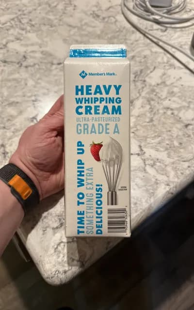 Member'S Mark Heavy Whipping Cream