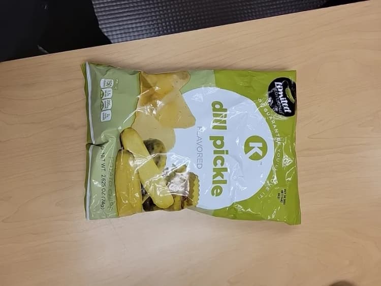 Circle K Dill Pickle Flavored Potato Chips