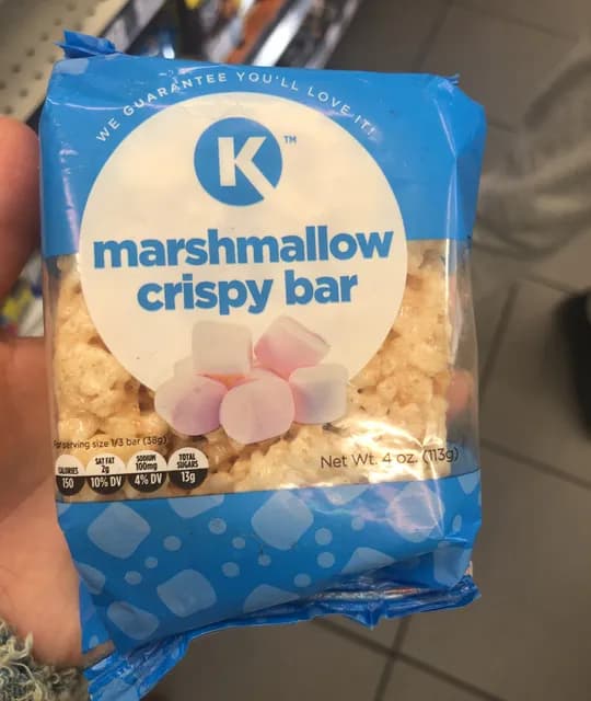 Circle K Marshmallow Crispy Bar