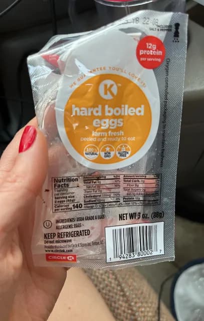 Circle K Farm Fresh Hard Boiled Eggs