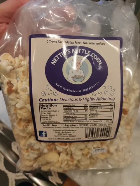 Nettie'S Kettle Corn
