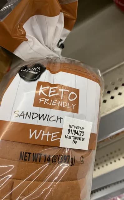 Sam’S Choice Keto Friendly Wheat Sandwich