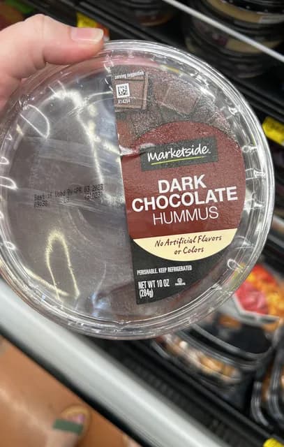 Marketside Dark Chocolate Hummus