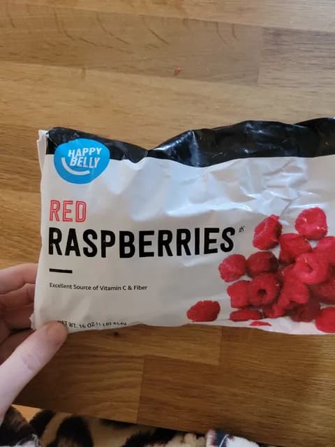 Happy Belly Red Raspberries
