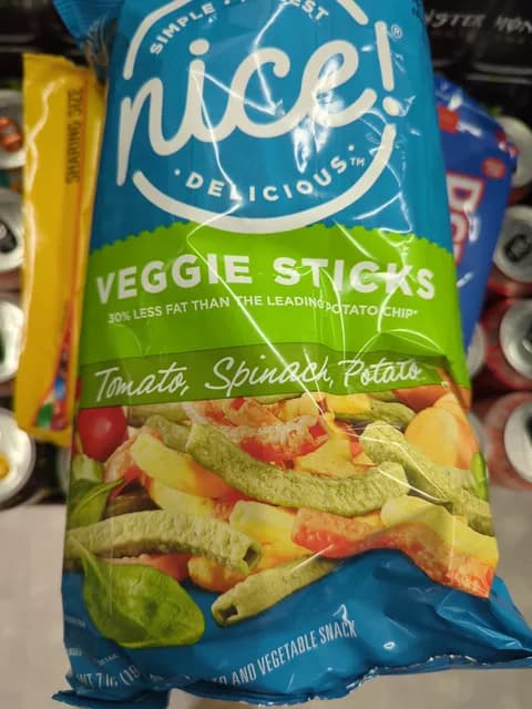 Nice Veggie Sticks Vegetable Snacks