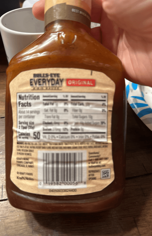Bull'S-Eye Everyday Original Barbecue Sauce