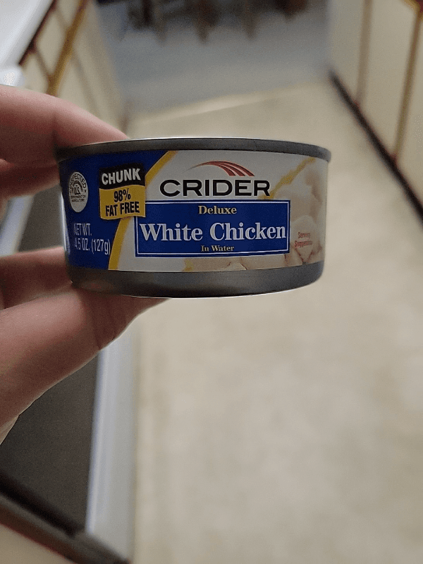 Crider Deluxe White Chicken In Water