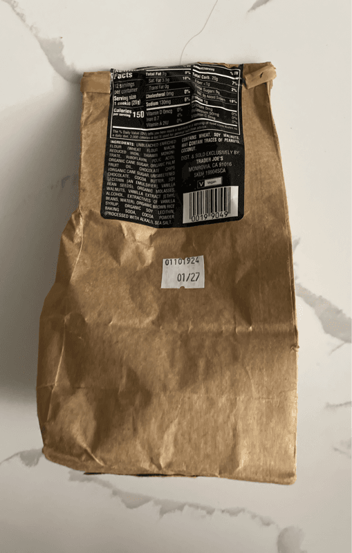 Trader Joe'S Vegan Chocolate Chip Cookies
