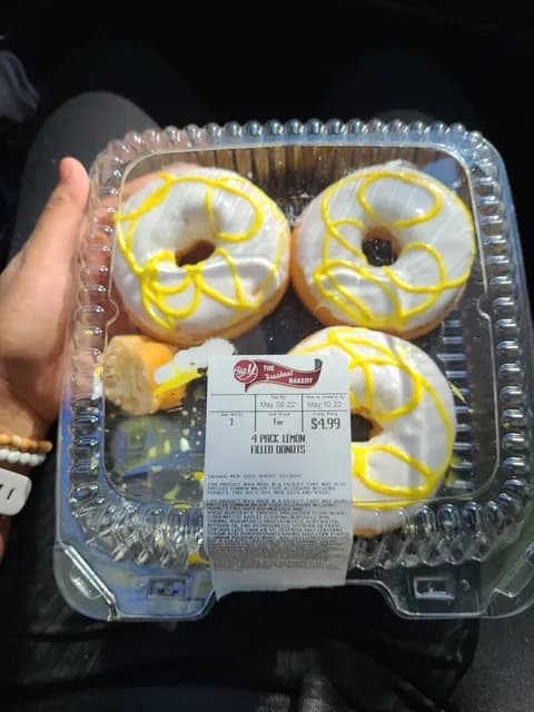 Bigy The Freshest Bakery Lemon Filled Donuts