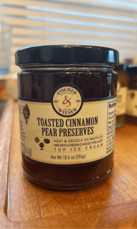 Fischer Wieser Toasted Cinnamon Pear Preserves
