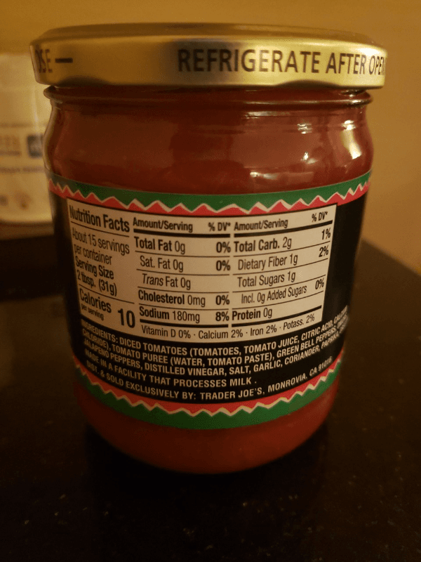 Trader Jose'S Chunky Salsa