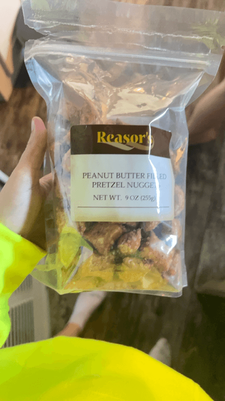 Reasor'S Peanut Butter Filled Pretzel Nuggets