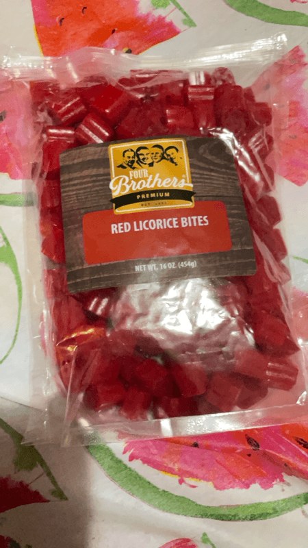 Four Brothers Premium Red Licorice Bites