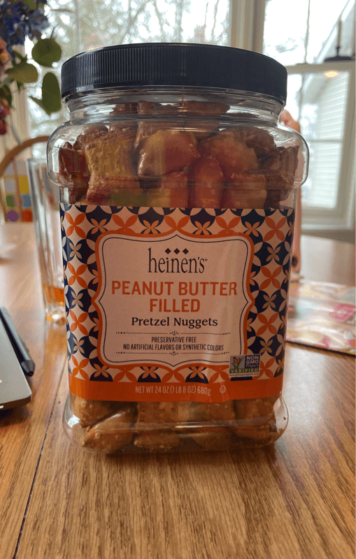 Heinen'S Peanut Butter Filled Pretzel Nuggets