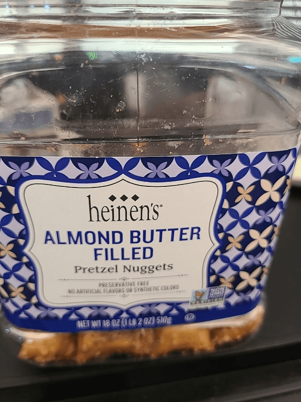 Heinen'S Almond Butter Filled Pretzel Nuggets