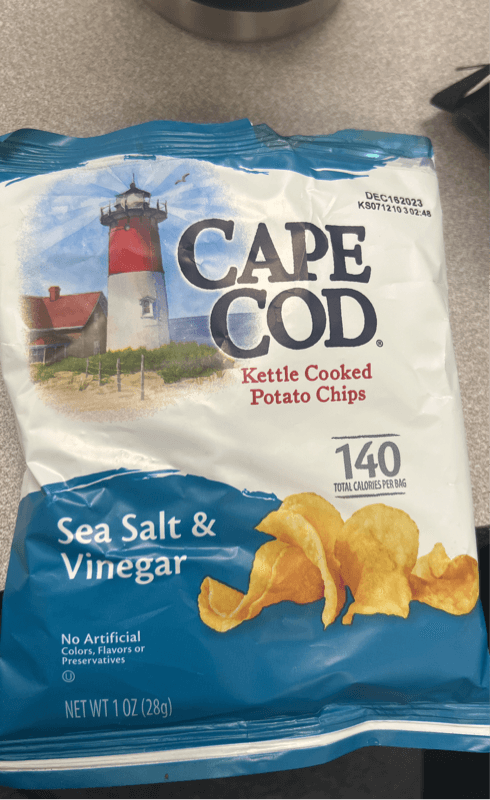 Cape Cod Sea Salt & Vinegar Kettle Cooked Potato Chips