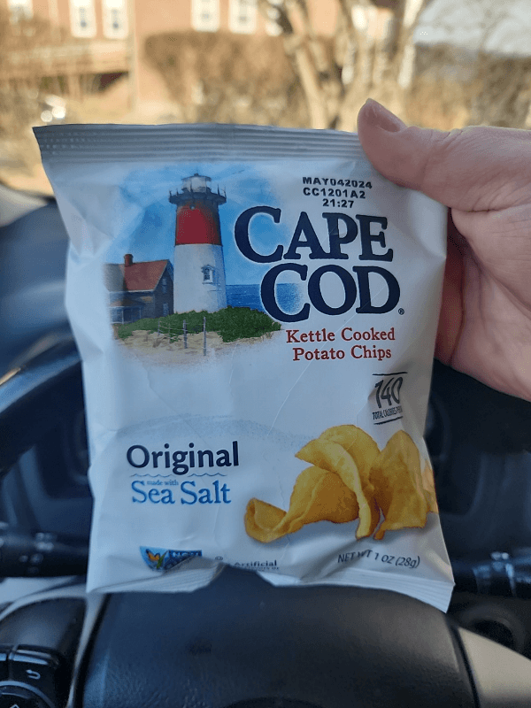 Cape Cod Kettle Cooked Potato Chips Original Made With Sea Salt