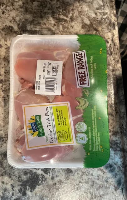 Perdue Harvestland Chicken Thigh Fillets