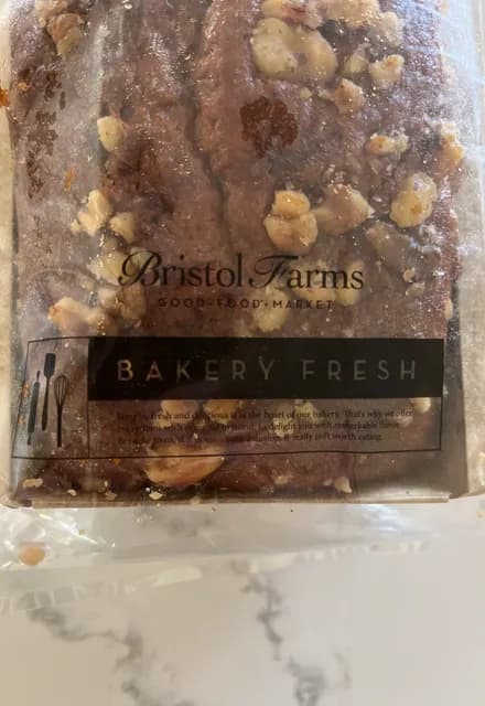 Bristol Farms Banana Nut Loaf
