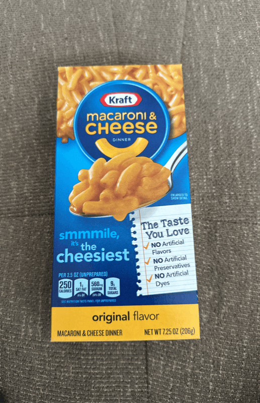 Kraft Macaroni & Cheese Dinner Original Flavor