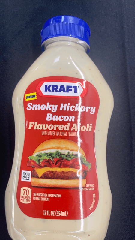 Kraft Smoky Hickory Bacon Flavored Aioli