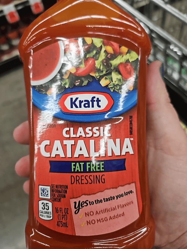 Kraft Classic Catalina Fat Free Salad Dressing