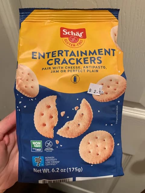 Schar Gluten-Free Entertainment Crackers