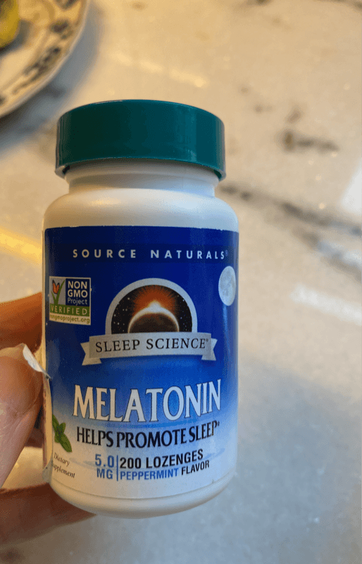 Sleep Science Melatonin Peppermint Flavor Dietary Supplement