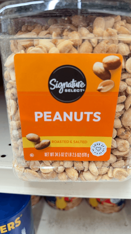 Signature Select Roasted & Salted Peanuts