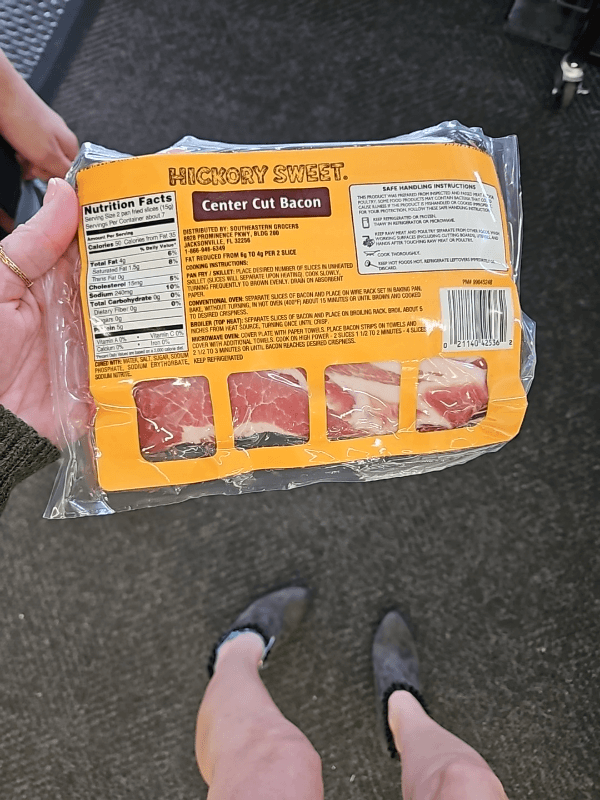 Hickory Sweet Center Cut Bacon