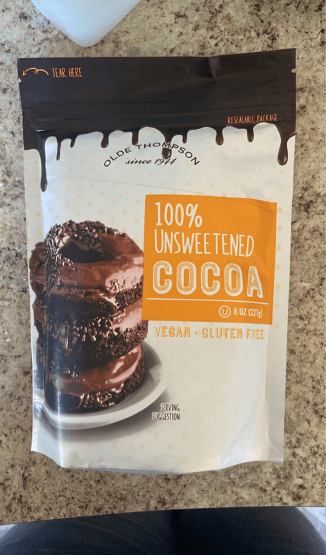 Olde Thompson 100% Unsweetened Cocoa