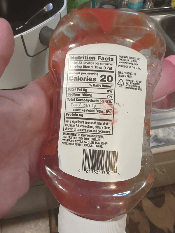 Fareway Tomato Ketchup