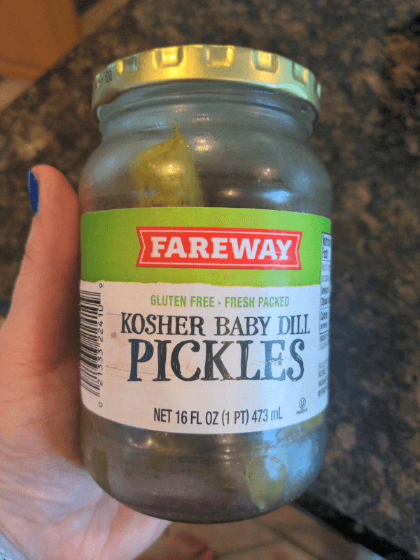Fareway Gluten Free Fresh Packed Kosher Baby Dill Pickles