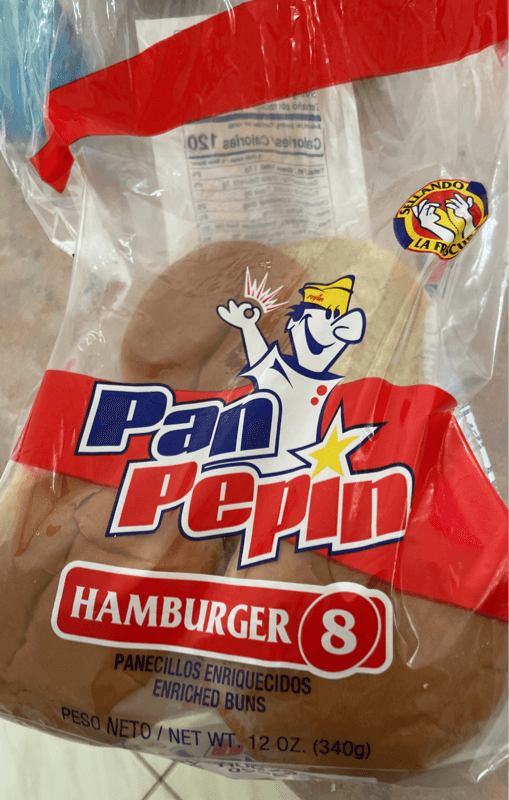 Pan Pepin Hamburger Buns