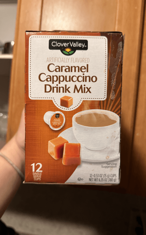 Clover Valley Caramel Cappuccino Drink Mix