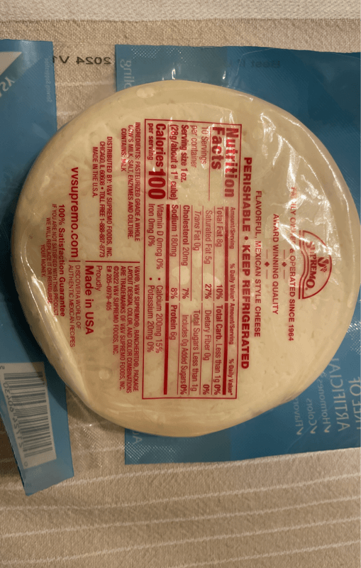 Supremo Queso Rancherito Queso Fresco