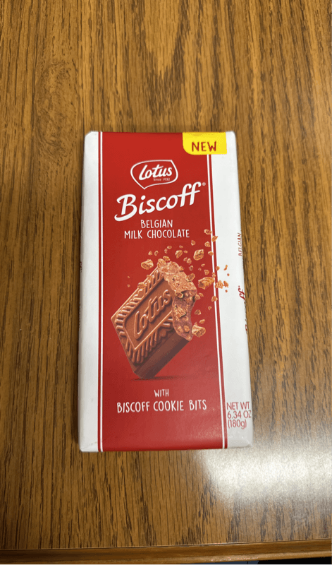 Lotus Biscoff Belgian Milk Chocolate