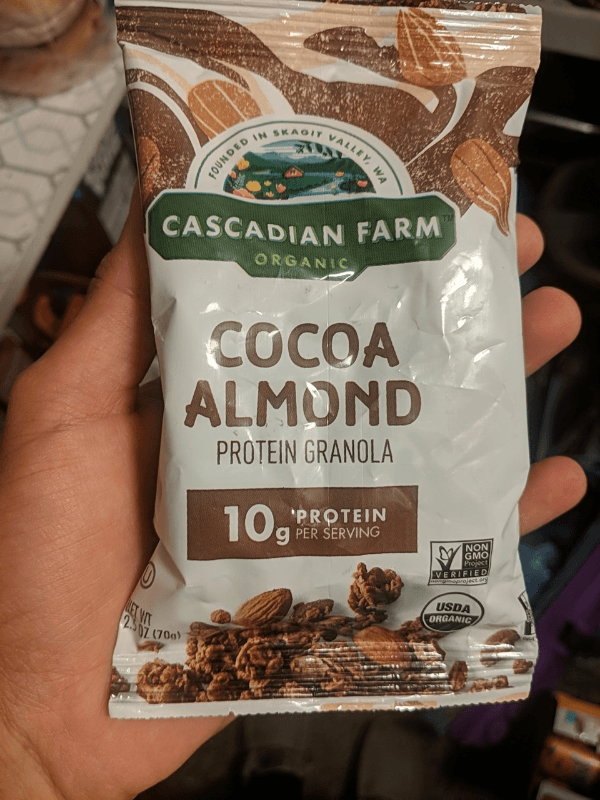 Cascadian Farm Organic Cocoa Almond Protein Granola