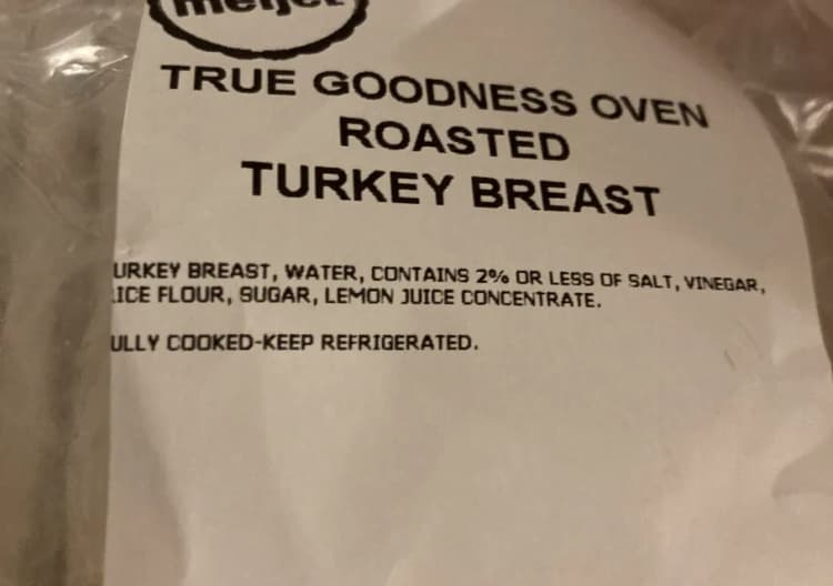 Meijer True Goodness Oven Roasted Turkey Breast