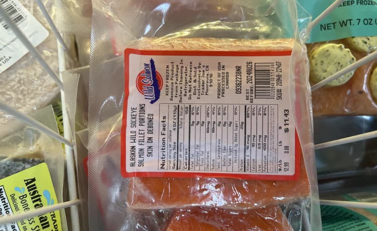 Wild Salmon Alaskan Wild Sockeye Salmon Fillet